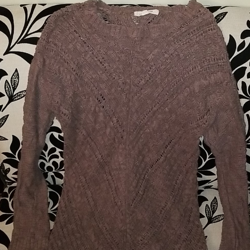 Pink Rose Sweater Size Small